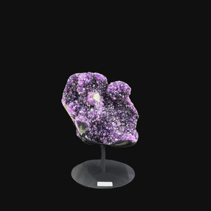 Uruguayan Amethyst Geode on Metal Base – 33cm | 11.64kg