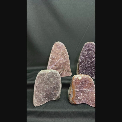 Rainbow Amethyst Cut Bases – Wholesale Lot 3.5 kg (≈ 7.7 lb)