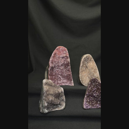 Rainbow Amethyst Cut Bases – Wholesale Lot 3.55 kg (≈ 7.82 lb)