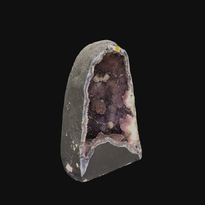 Amethyst Cathedral with Agate Bands & Calcite Inclusions – 43cm | 22.85kg