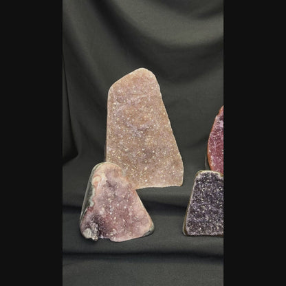 Rainbow Amethyst Cut Bases – Wholesale Lot 4.45 kg (≈ 9.81 lb)